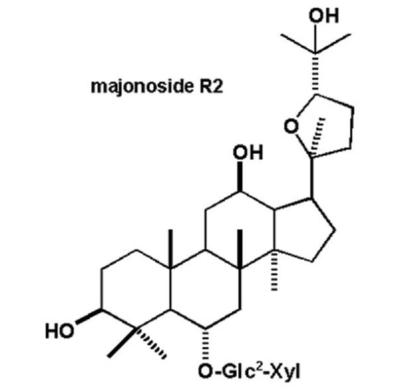 cấu trúc hóa học của hoạt chất MR2