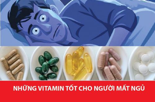 Những vitamin tốt cho người mất ngủ